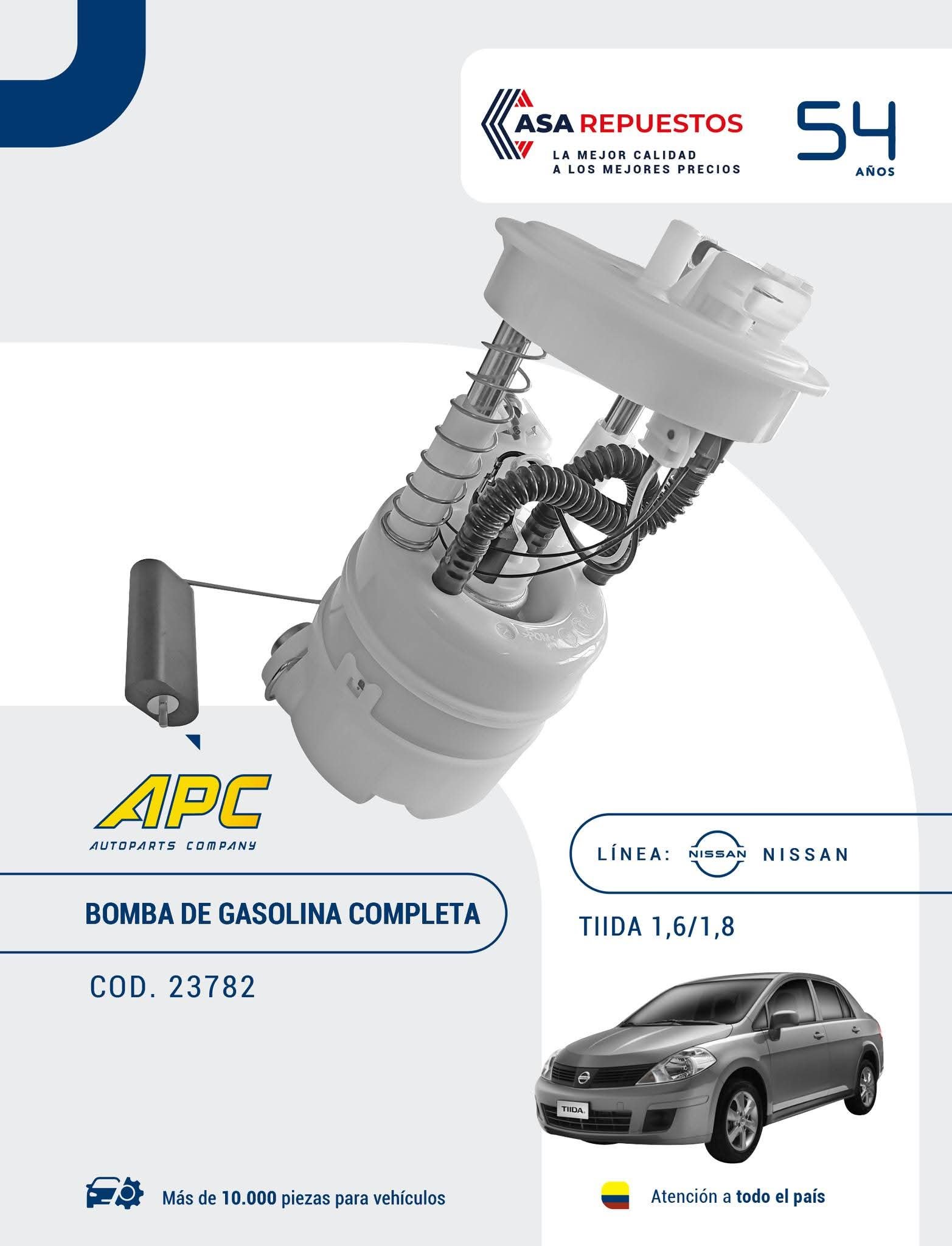 Bomba de gasolina completa Nissan