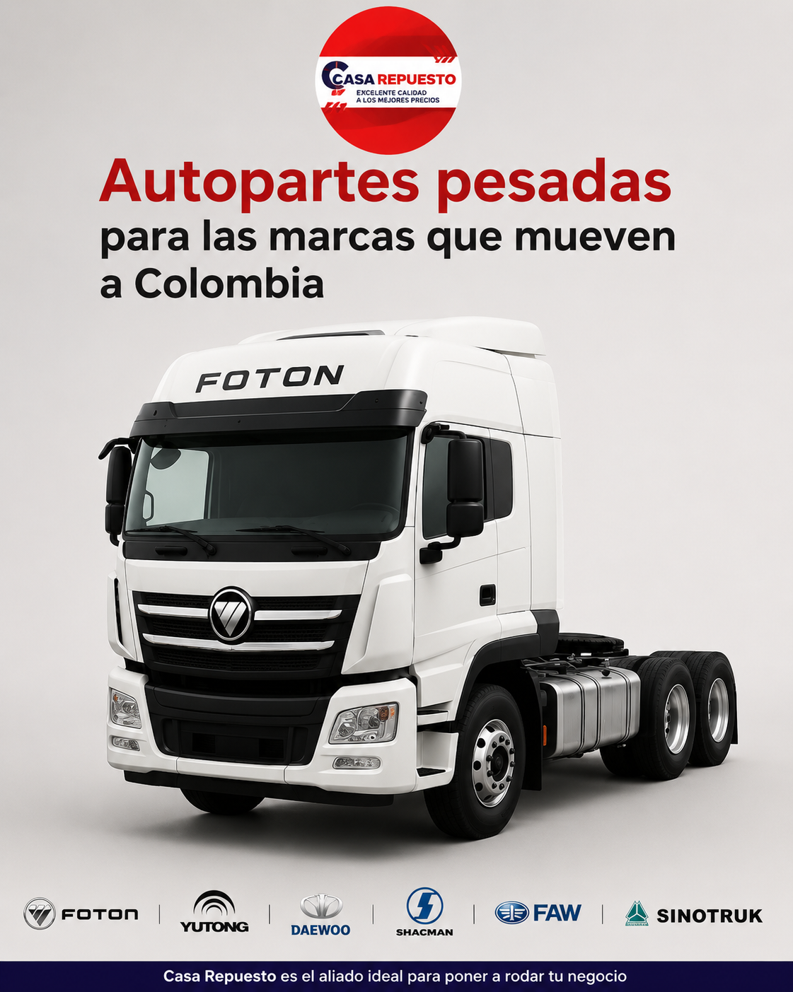 Casa Repuesto - autopartes pesadas Foton